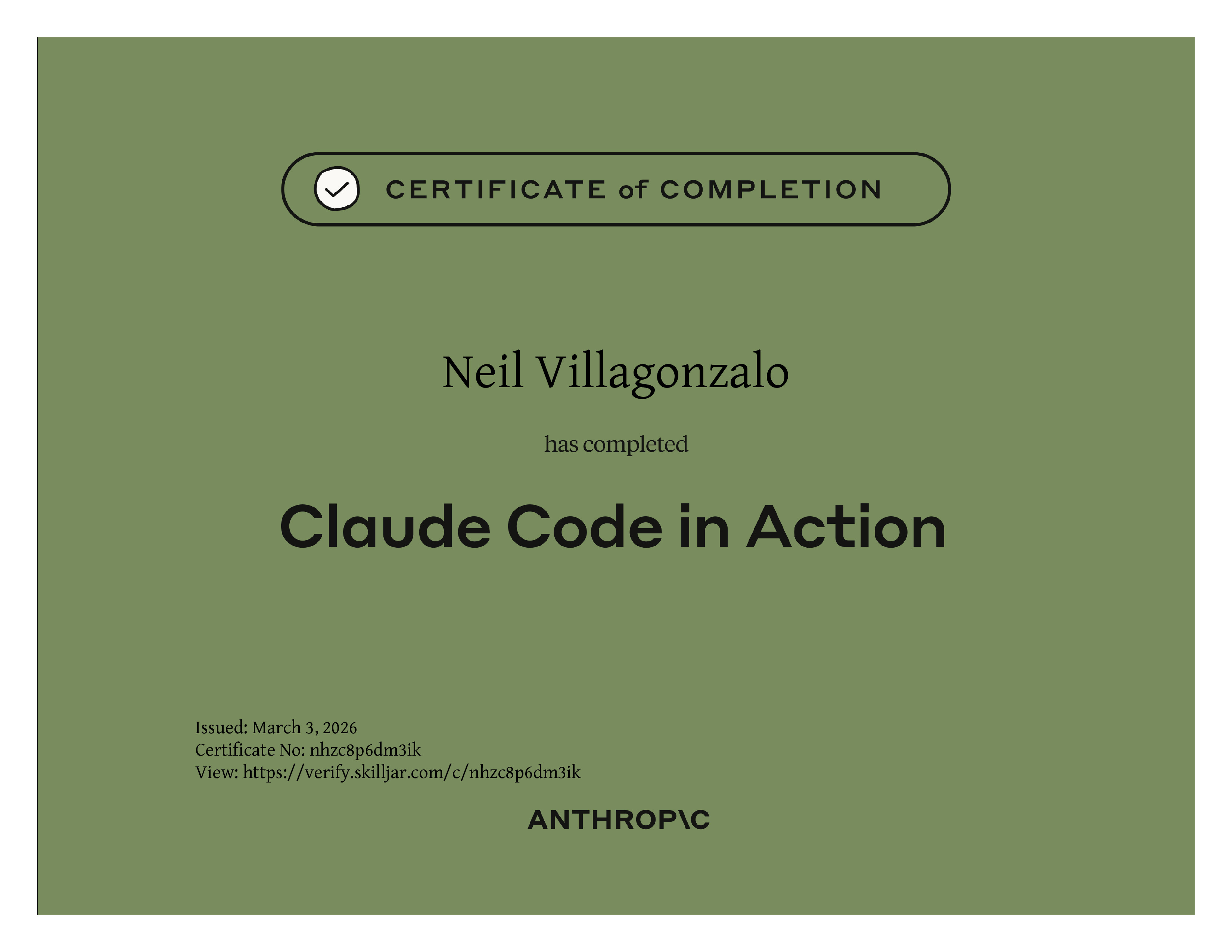 Claude Code in Action Certification